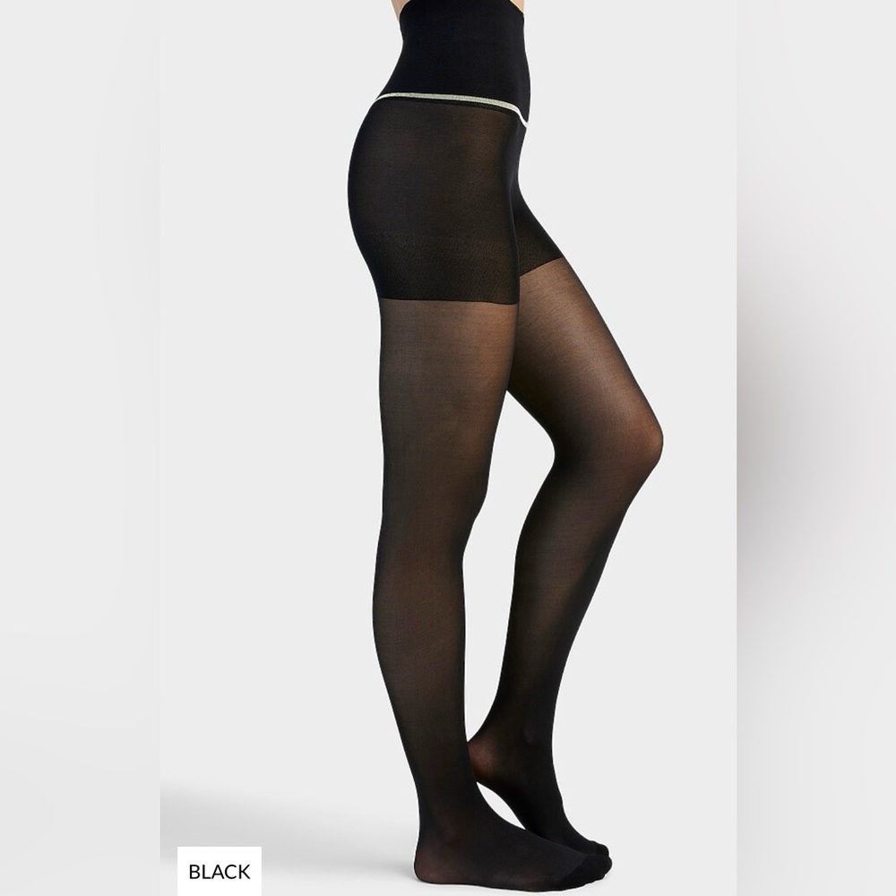 *New* Sheertex Women's Rip Resist Sheer Tights Sz M